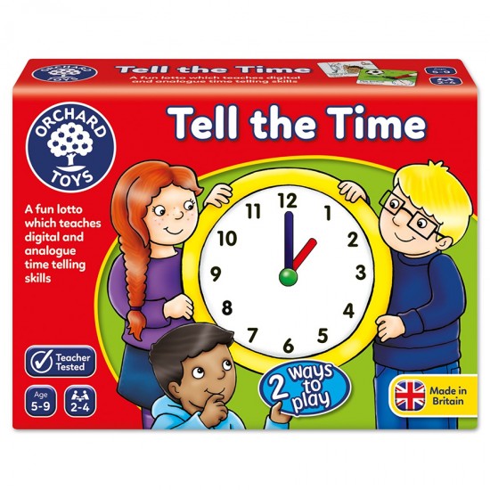 ORCHARD TOYS:TELL THE TIME LOTTO