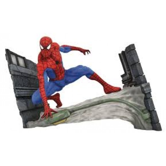 ΑΓΑΛΜΑ SPIDERMAN Diamond Select Toys Marvel Gallery: Spider-Man Comic Webbing PVC Diorama (SEP182341)