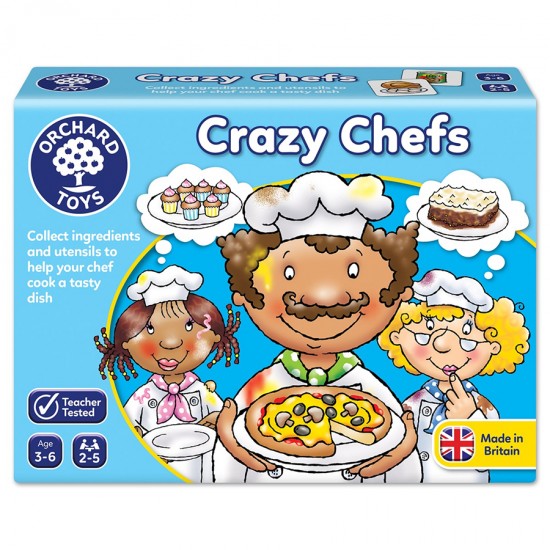 ORCHARD TOYS CRAZY CHEFS GAME ORCH017