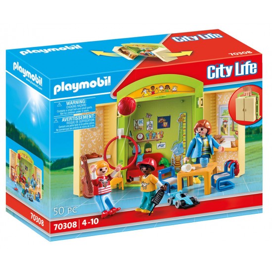 PLAYMOBIL CITY LIFE PLAY BOX ΝΗΠΙΑΓΩΓΕΙΟ 70308