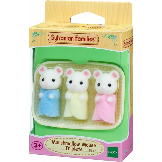 Sylvanian Families Τρίδυμα Μωρά Marshmallow Mouse (5337)