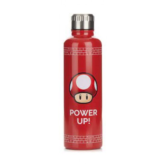ΑΝΟΞΕΙΔΩΤΟ ΠΑΓΟΥΡΙ Paladone Super Mario Power Up Water Bottle (PP5807NN)