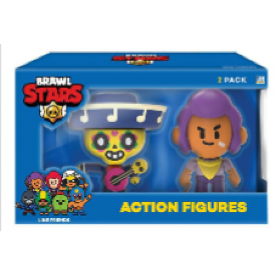 Brawl Stars P.M.I Collectible Figures - 8 Pack Deluxe Box - Including 2  Rare Hidden Characters (S1) (Random) (BRW2070): : Toys