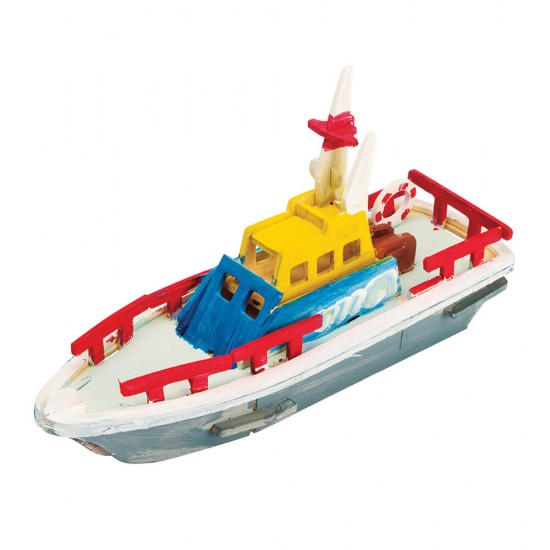 ΞΥΛΙΝΗ ΚΑΤΑΣΚΕΥΗ (ΠΟΥ ΧΡΩΜΑΤΙΖΕΤΑΙ) Lifeboat Painted Construction Kit