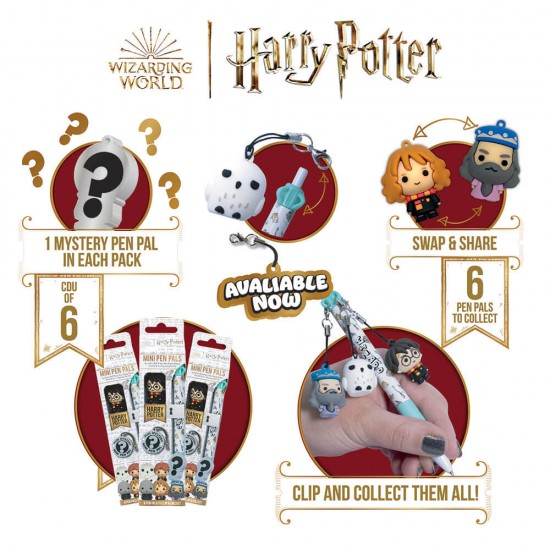 ΣΤΥΛΟ ΜΕ 2 ΜΙΝΙ ΦΙΓΟΥΡΕΣ Harry Potter Mistery Mini Pen Pals – 2 Figures
