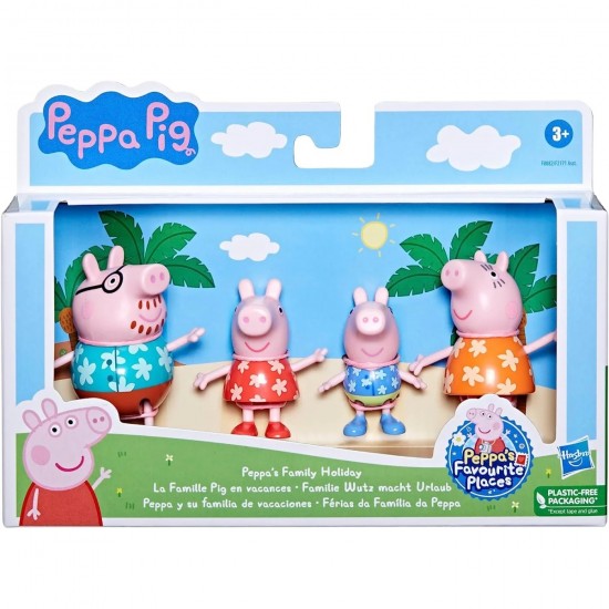 Hasbro Peppa Pig Toys Peppas Family Holiday, Ώρα Για Διακοπες