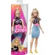 Mattel Barbie Fashionistas - Κούκλα Barbie Με Ξανθά Μαλλία Και Καμπυλωτό Σωματότυπο HPF78