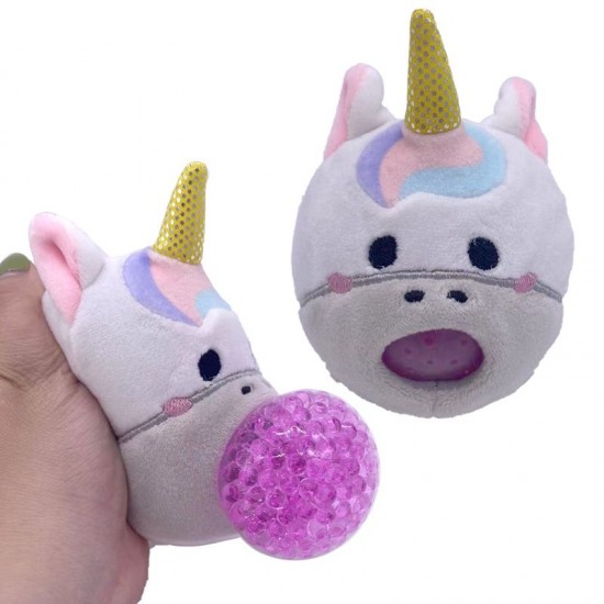 Squeezy Plush Toy Queasy Adoracorns Unicorn