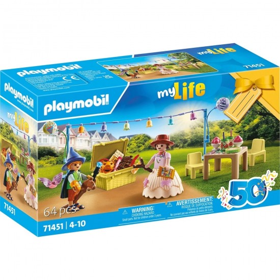 Playmobil city life gift set πάρτυ μασκέ 71451